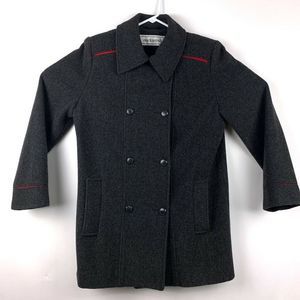 Mackintosh Peacoat Double Breasted Pockets Wool 10